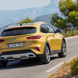 Nach hinten ist der Kia XCeed unübersichtlich