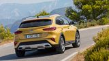 Nach hinten ist der Kia XCeed unübersichtlich