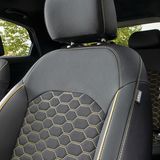 Ausgefallene Muster in den Sitzen gehören dazu