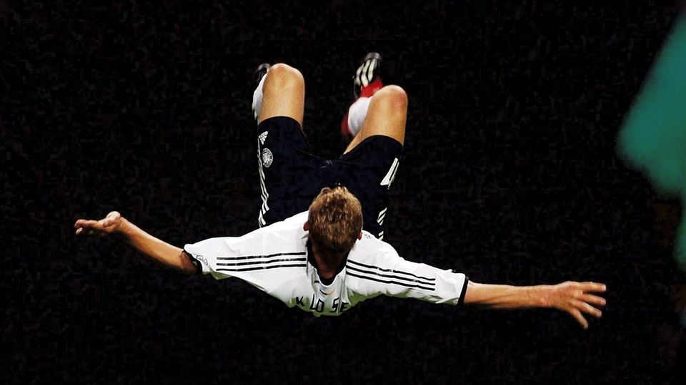 Miroslav Klose bei der WM 2002 Miroslav Klose bei der WM 2002