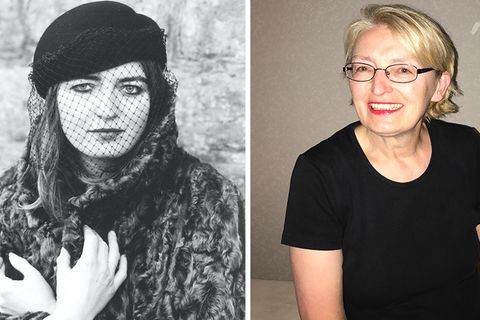 Ein Zusammenschnitt von Alice Frohnert als Prostituierte (früher) und heute