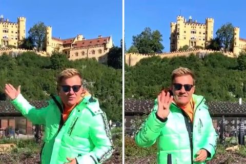 Peinlicher Fehler: Dieter Bohlen feiert DSDS-Drehbeginn auf Neuschwanstein – steht aber vor dem falschen Schloss