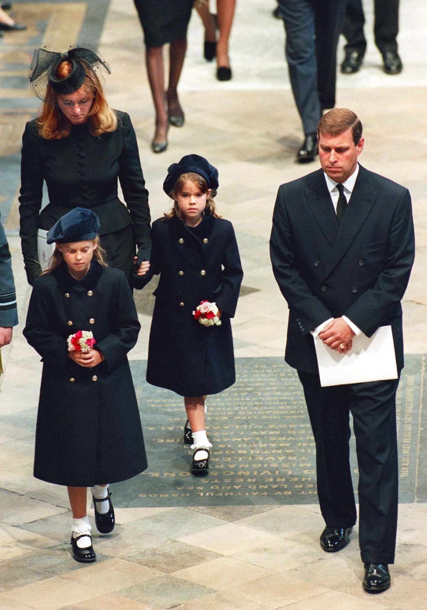 Prinzessin Diana Fergie, Beatrice, Eugenie, Prinz Andrew