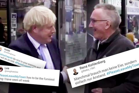 Boris Johnson: Höflicher Brexit-Gegner geigt ihm die Meinung