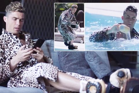 Cristiano Ronaldo: CR7 nimmt sich für Parfum-Werbung richtig auf die Schippe