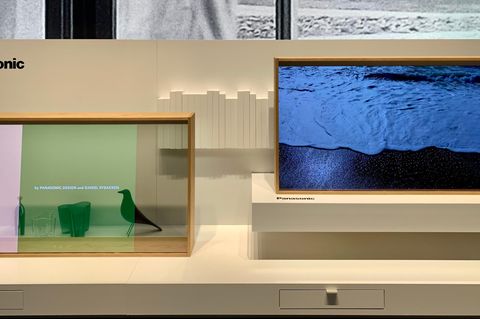 Panasonic Fernseher-Ausstellung