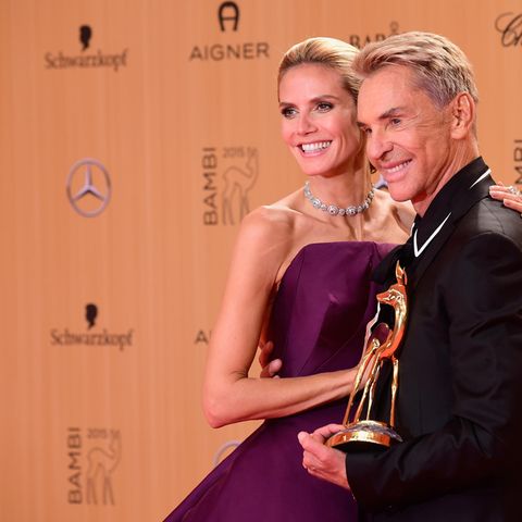 Heidi Klum und Wolfgang Joop sind gut befreundet