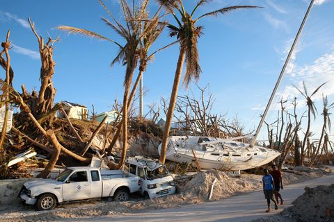 Hurrikan "Dorian" hat auf den Bahamas eine Schneise der Verwüstung hinterlassen
