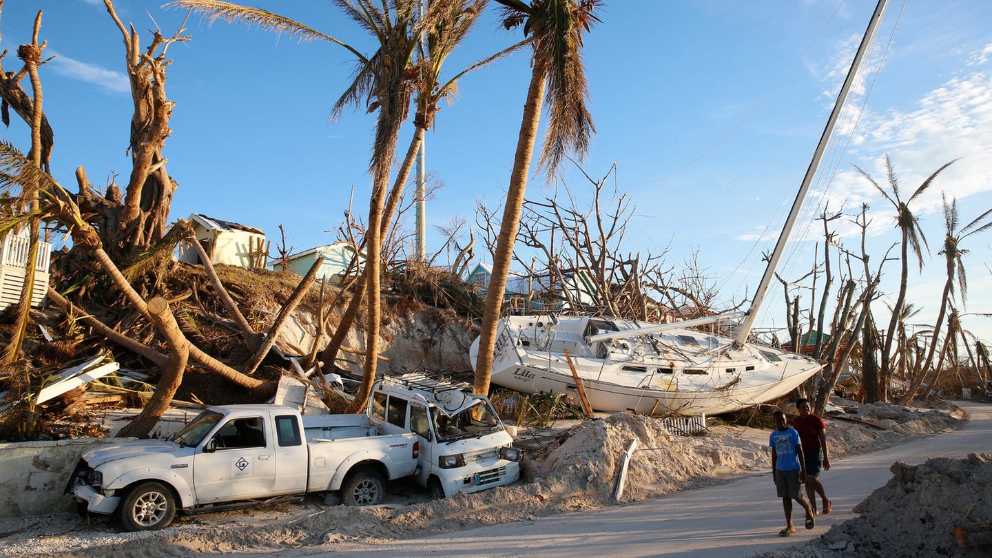 Hurrikan "Dorian" hat auf den Bahamas eine Schneise der Verwüstung hinterlassen