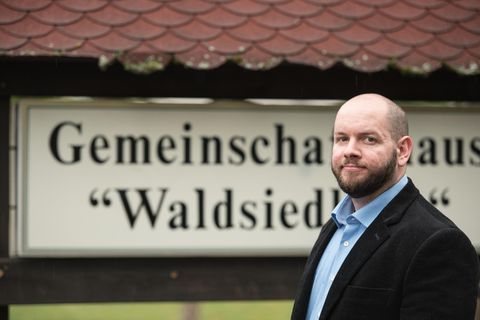 Stefan Jagsch (NPD), Ortsvorsteher von Altenstadt-Waldsiedlung