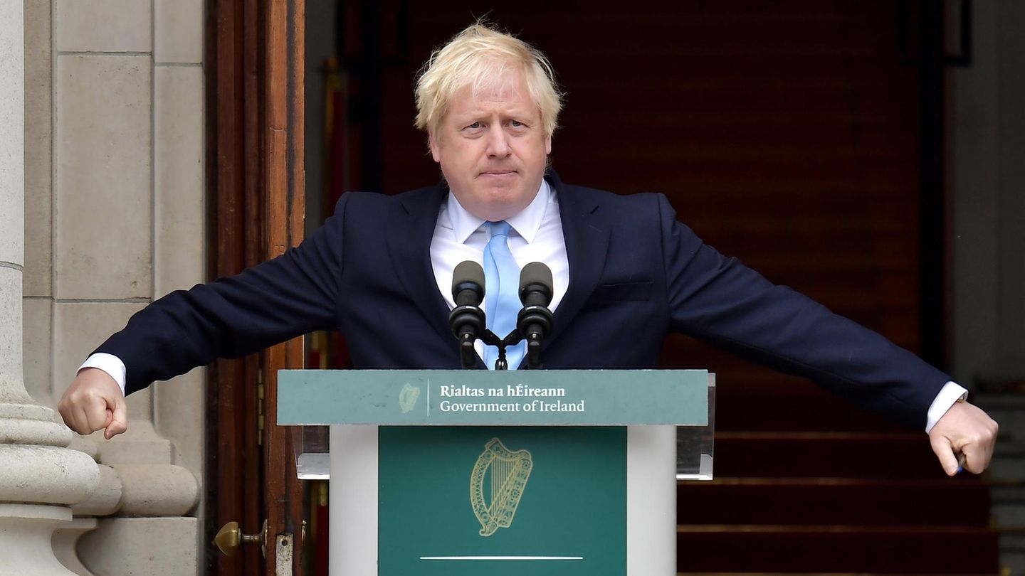 Der britische Premierminister Boris Johnson