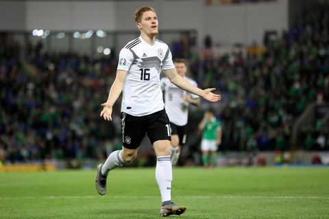 Marcel Halstenberg erzielte in seinem Startelfdebüt das wichtige 1:0