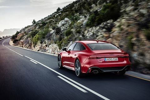 Der Audi RS 7 Sportback ist bis zu 305 km/h schnell