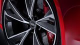 Beim Audi RS 7 Sportback sind 21 Zoll Reifen serienmäßig, optional gibt es 22 Zoll Reifen