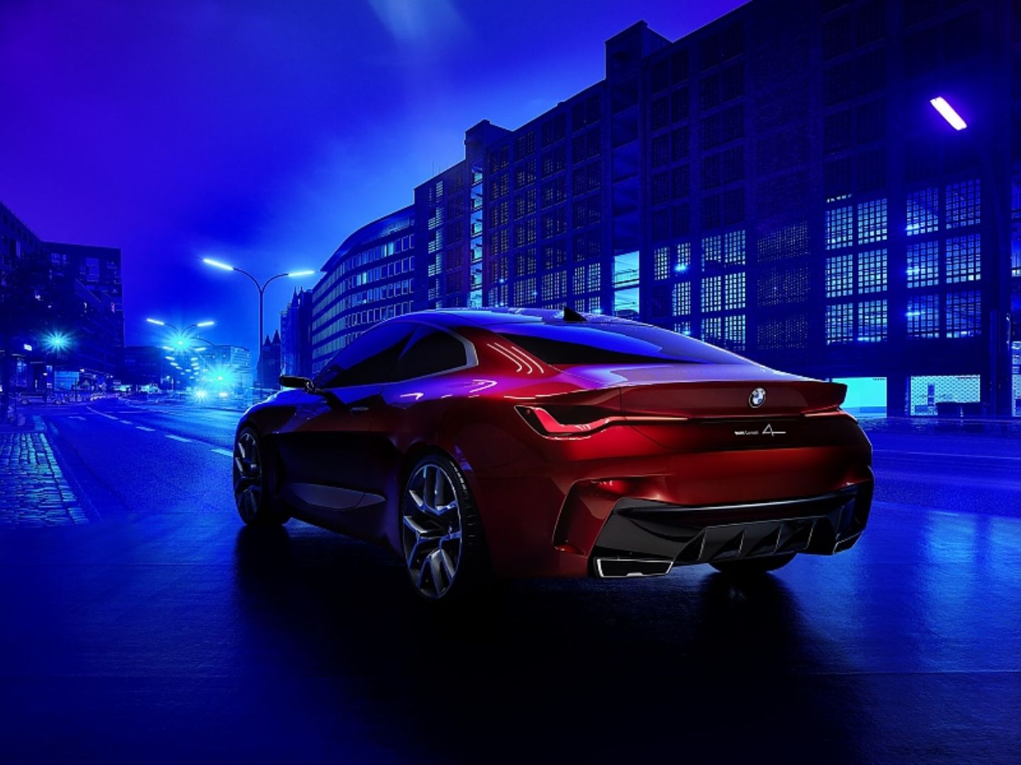 Geht man nach der Nomenklatur, könnte das BMW Concept 4 ein Vorbote des künftigen BMW 4ers sein