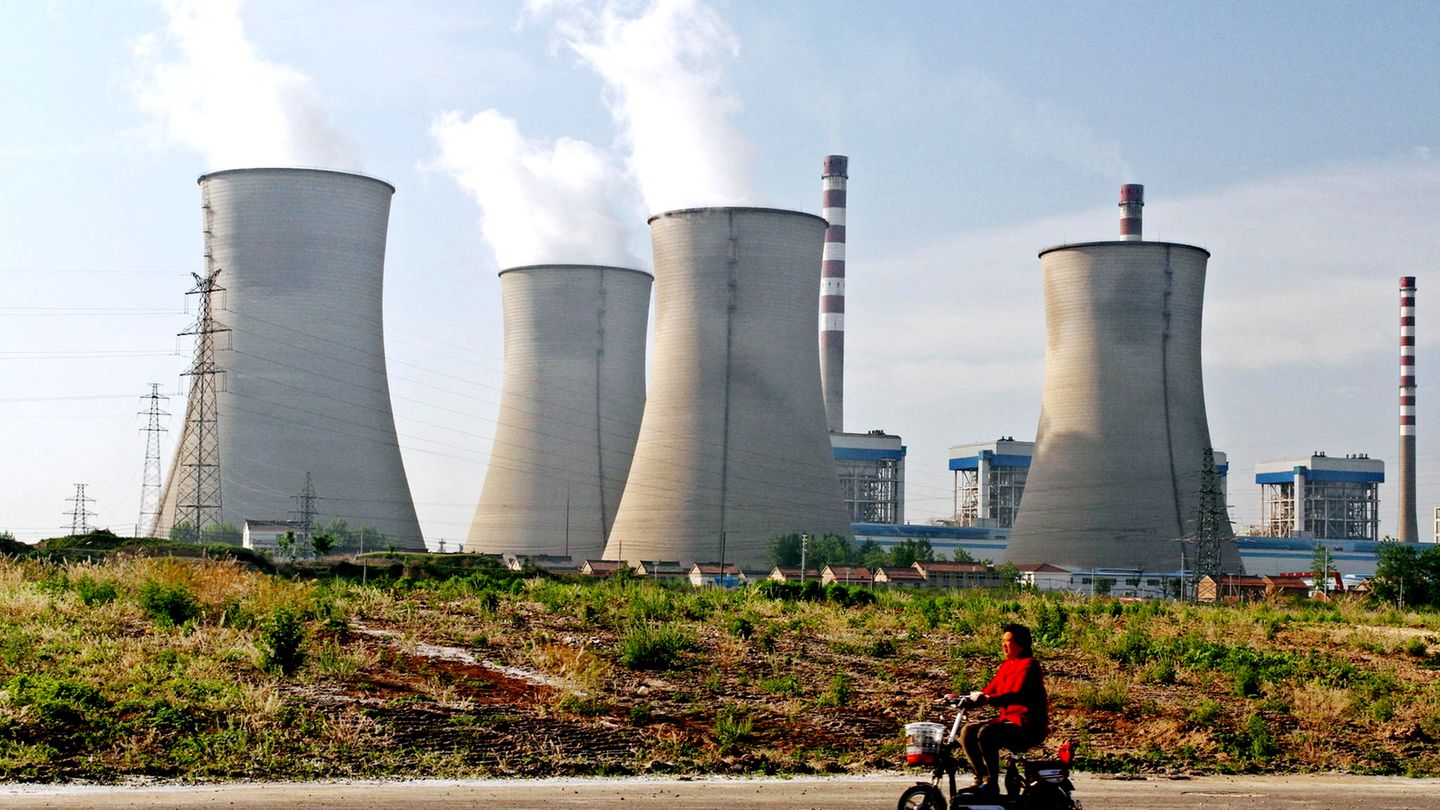 Kohlekraftwerk in China