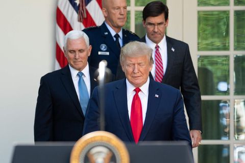 Donald Trump und Mike Pence