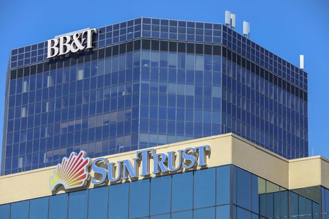 Der Einzahlungsfehler ereignete sich in einer Filiale der Bank BB&T