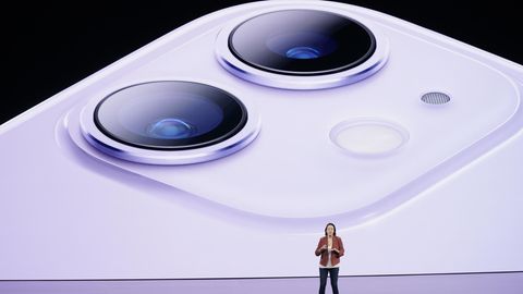 Apple-Managerin Kaiann Drance bei der Vorstellung des iPhone 11