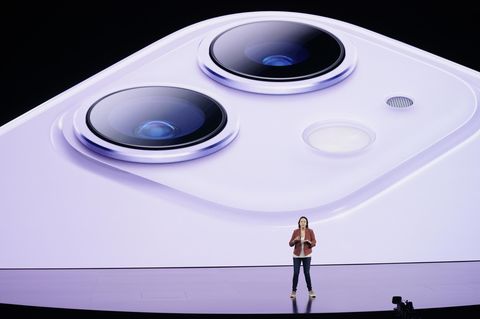 Apple-Managerin Kaiann Drance bei der Vorstellung des iPhone 11