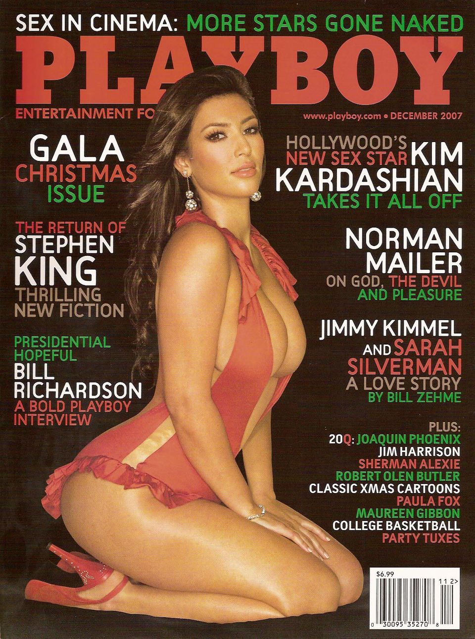 Kendall Jenners Halbschwester Kim Kardashian posierte 2007 für den "Playboy"