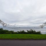 Fischernetze im Wind