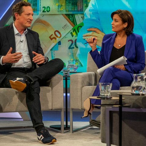 Eckart von Hirschhausen in der Talkrunde von Sandra Maischberger zum "Ärzte-Appell" des stern
