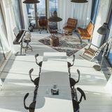 Ziel war es , möglichst unterschiedliche Blick-Perspektiven zu schaffen.