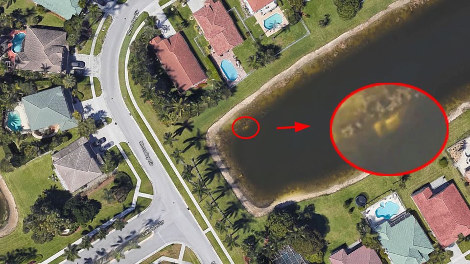 Seit 2007 soll das Auto bei Google Maps bereits sichtbar sein. Nun wurde darin eine Leiche gefunden.