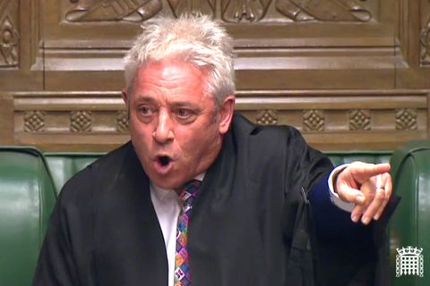 John Bercow will Premierminister Boris Johnson notfalls mit zusätzliche Kreativität" an einem No-Deal-Brexit hindern