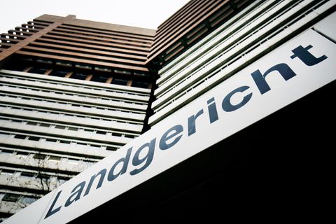 Außenansicht des Landgerichtes Köln