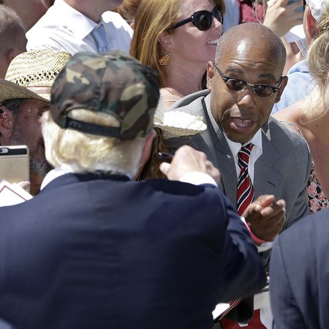 Donald Trump und Gregory Cheadle