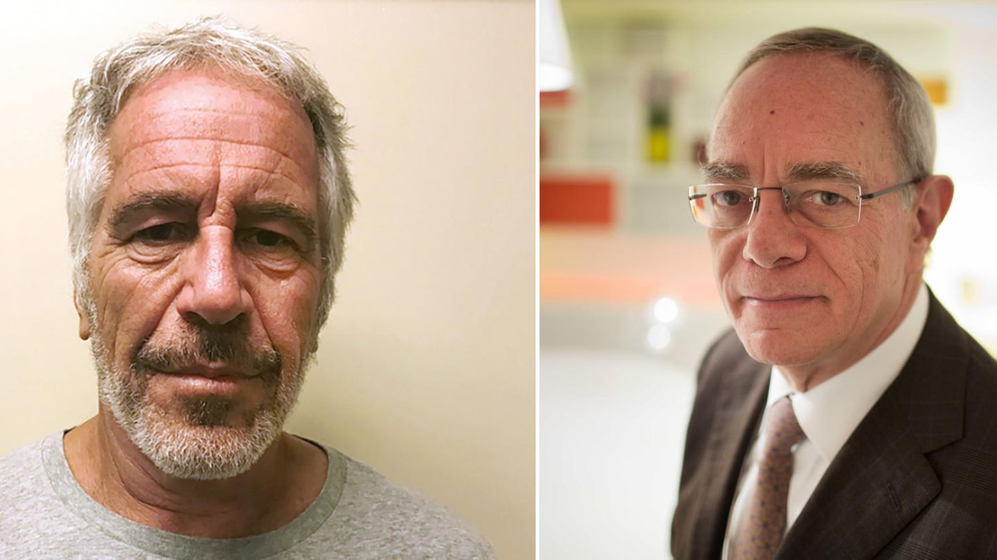 Jeffrey Epstein (l.) spendete, Rafael Reif (r.) schrieb einen Dankesbrief
