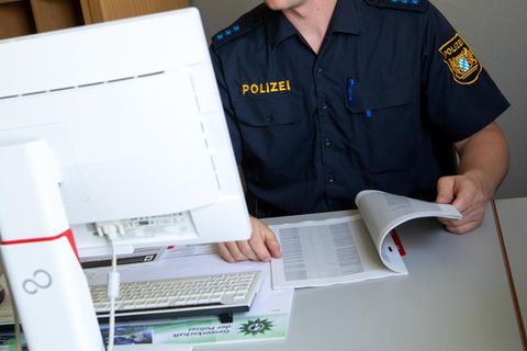 Die Polizei Mittelfranken konterte einen Kommentar aus der rechten Ecke auf Twitter (Symbolbild)