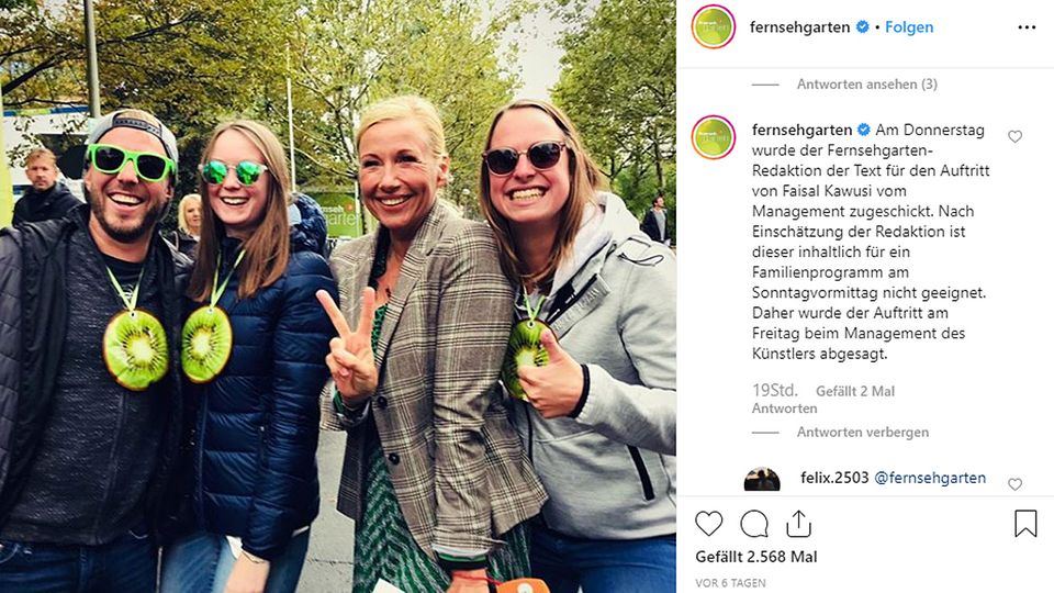 Der Instagram-Account vom ZDF-Fernsehgarten Der Instagram-Account vom ZDF-Fernsehgarten