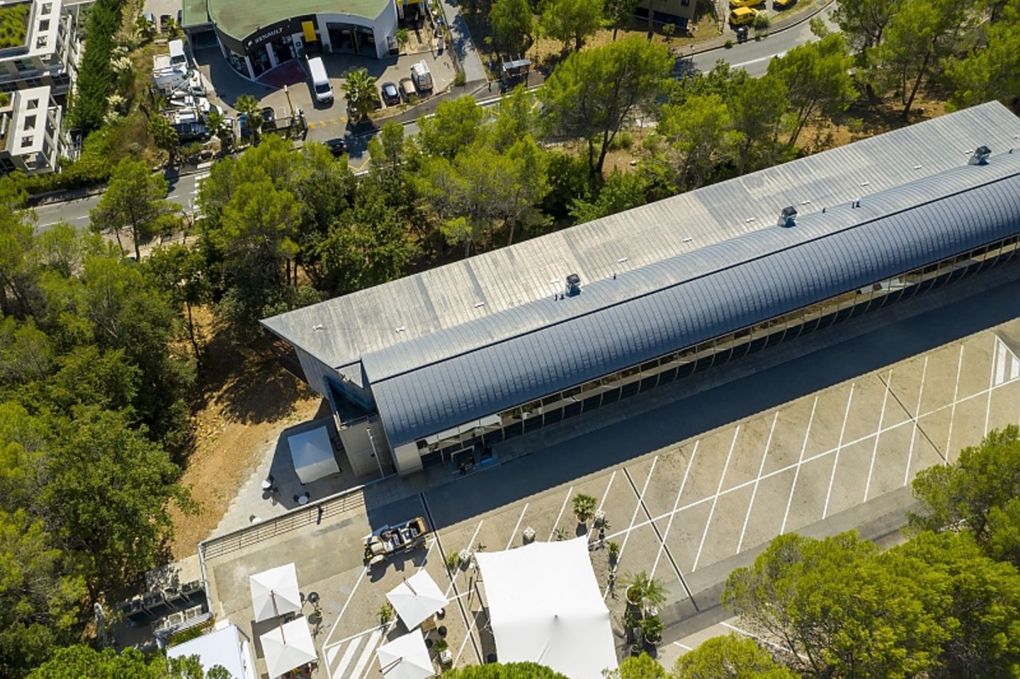 Das Mercedes Design (IDC) in Nizza trägt den Spitznamen Nautilus