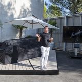 Gorden Wagener war bei der Präsentation der Vision Mercedes Simplex in seinem Element