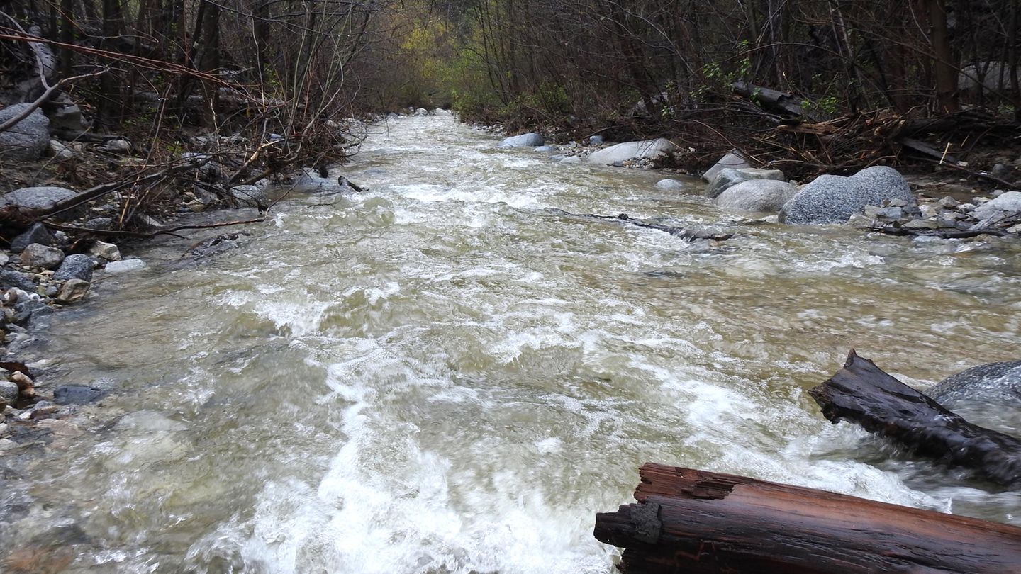 Familie Steckt An 12 Meter Tiefem Wasserfall Fest Und Wird Durch Flaschenpost Gerettet Stern De