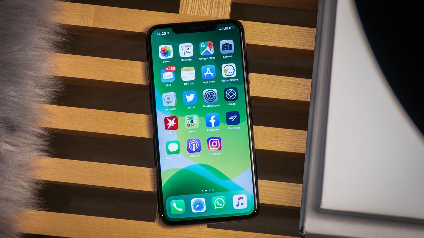 Auf jedem deutschen iPhone befinden sich statistisch 107 Apps.