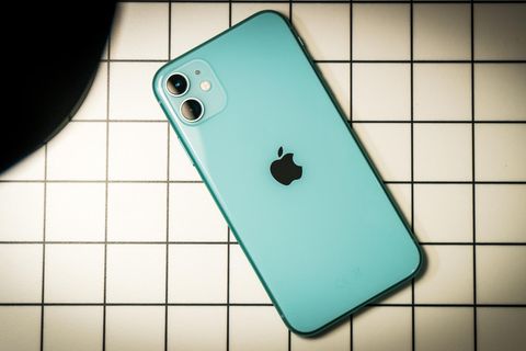Das neue iPhone 11 im grünen Farbton.