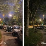 Bevor wir das iPhone XS beiseite packen, nun noch einmal das Kopf-an-Kopf-Duell mit dem Nachfolger. Das 11 Pro nimmt im Nachtmodus deutlich mehr Details auf, man kann sogar einzelne Blätter auf dem Boden und in der Baumkrone erkennen. Die nächtliche Stimmung trifft das XS für unseren Geschmack jedoch besser. Dennoch Punktsieg für das iPhone 11 Pro, schließlich könnte man das Foto im Nachgang per Bildbearbeitung abdunkeln, während nicht aufgenommene Details für immer verloren sind.