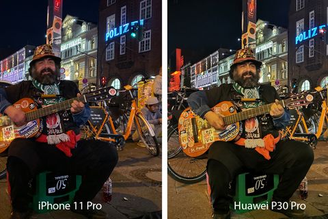 Beide Kameras können hier glänzen, im direkten Vergleich hat das iPhone aber haarscharf die Nase vorn.