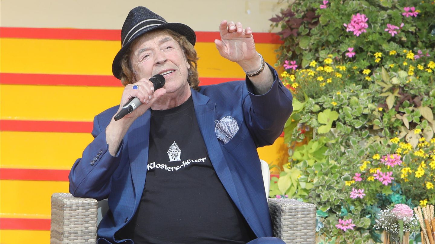 Tony Marshall bei seinem Auftritt in der ARD-Sendung "Immer wieder sonntags"