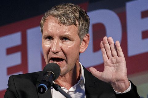 Björn Höcke bedient sich einer Sprache, die manchmal an Adolf Hitler erinnert 