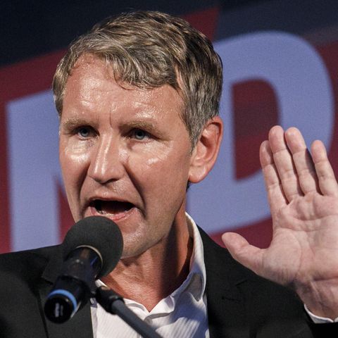 Björn Höcke bedient sich einer Sprache, die manchmal an Adolf Hitler erinnert 