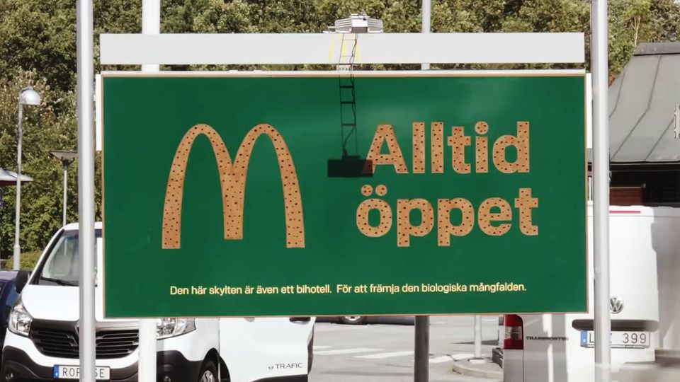 Mc Donalds Werbetafel Mc Donalds Werbetafel