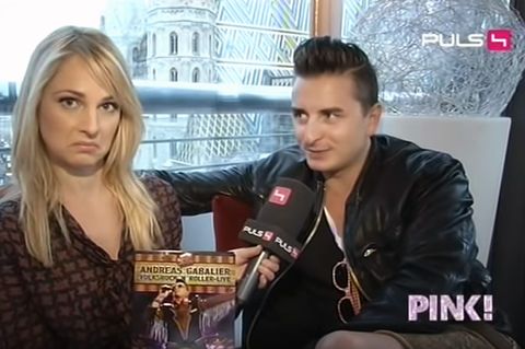 Silvia Schneider und Andreas Gabalier