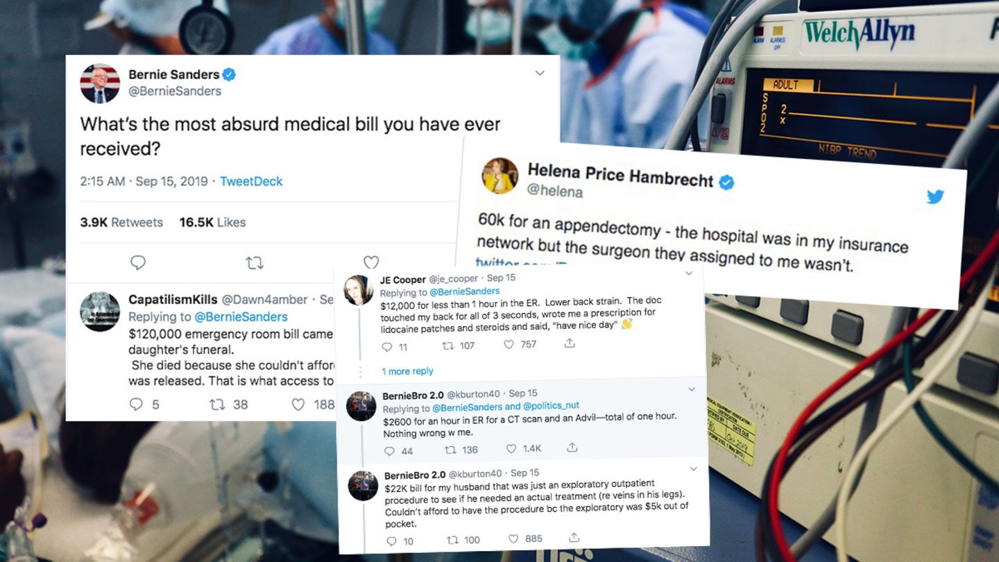Bernie Sanders hat viele Nachrichten nach seinem Twitter-Aufruf bekommen