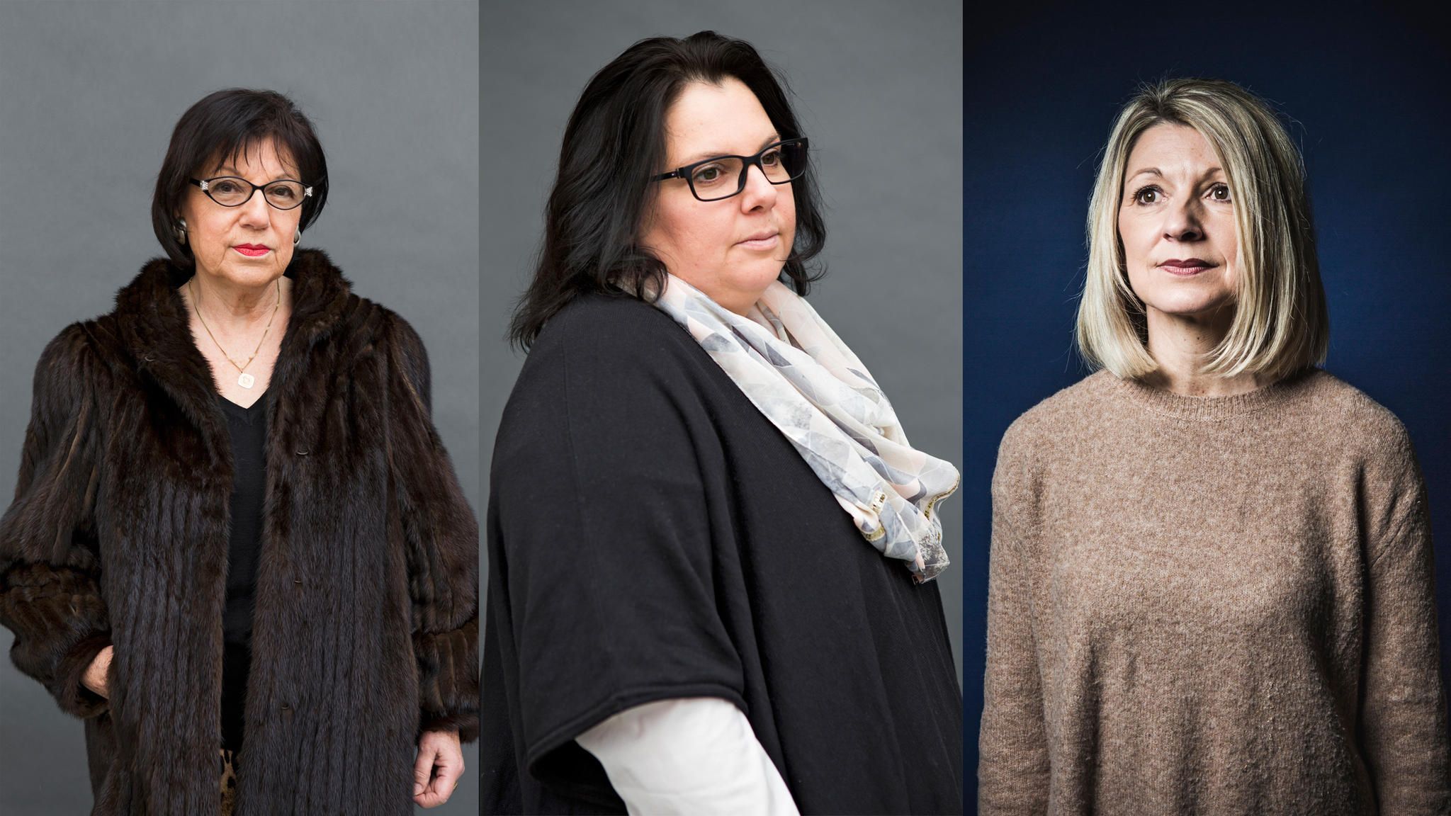 Portraits von Helga, Anja und Caroline Frey