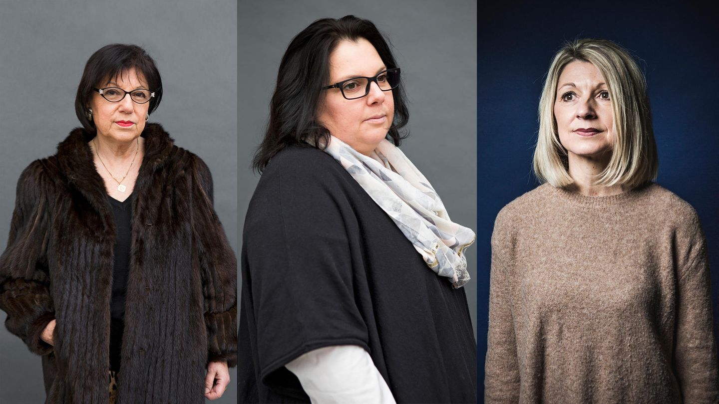 Portraits von Helga, Anja und Caroline Frey